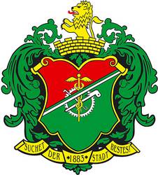 Wappen Das Wappen der Stadt Limbach-Oberfrohna.