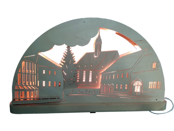 Lichterbogen Rückseite schwibbogen 2