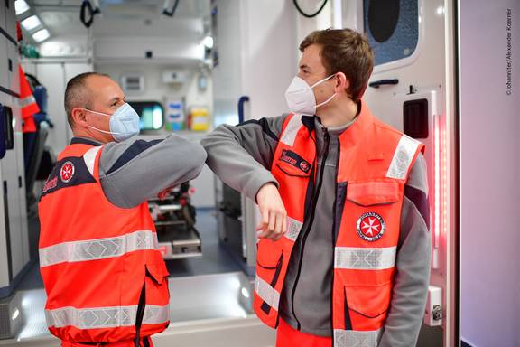 Rettungsdienst in der Corona Pandemie