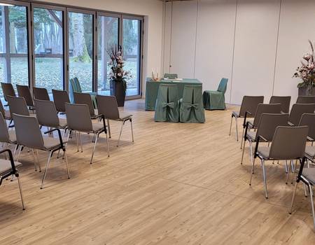 Blick in den Saal